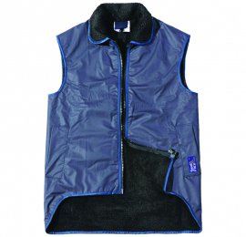 Gilet sans manche bleu