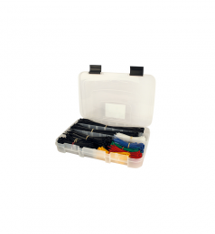 Assortiment de 1000 colliers serrage 10 dimensions