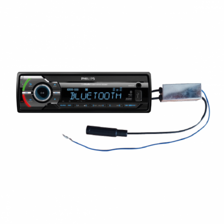 Pack autoradio avec splitter d'antenne FM/DAB Philips - 14998 - Pack autoradio avec splitter d'antenne FM/DAB Philips