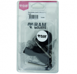 Rotule 1,5" pour fixation sur tube rond RAM sous blister / à l'unité