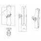 Bras de fixation 23,18cm pour rotule d.1,5" RAM en vrac / à l'unité - 15016 - Bras de fixation 23,18cm pour rotule d.1,5" RAM en vrac / à l'unité