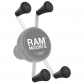 Lot de 4 capuchons caoutchouc pour support RAM X-Grip - 15021 - Lot de 4 capuchons caoutchouc pour support RAM X-Grip