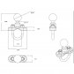 Rotule 1" pour fixation sur tube rond RAM sous blister / à l'unité - 15024 - Rotule 1" pour fixation sur tube rond RAM sous blister / à l'unité