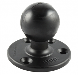 Base ronde + rotule d.2,25" RAM en vrac / à l'unité