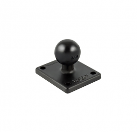 Base carrée 5,1X4,4cm fixation AMP d.1" RAM en vrac / à l'unité
