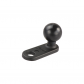 Base avec perçage d.11mm rotule d.1" RAM en vrac / à l'unité - 15100 - Base avec perçage d.11mm rotule d.1" RAM en vrac / à l'unité