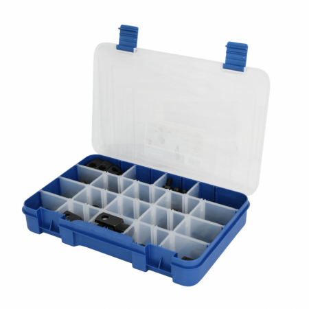 Coffret assortiment 72 accessoires vérins à gaz - 15131 - Coffret assortiment 72 accessoires vérins à gaz