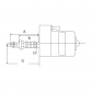 Moteur essuie glace pour montage angulaire 12V - 65° - Tige 55mm en vrac / à l'unité - 15140 - Moteur essuie glace pour montage angulaire 12V - 65° - Tige 55mm en vrac / à l'unité
