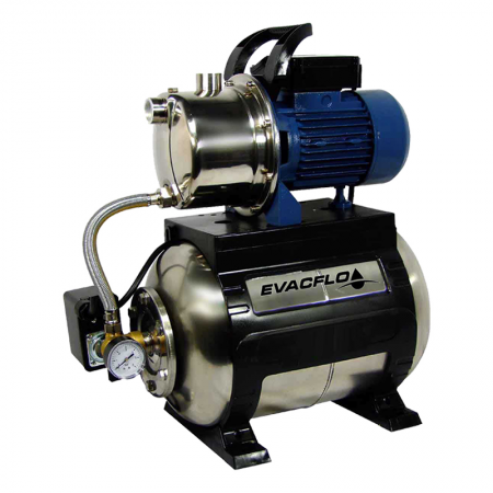 Surpresseur VB 25/1300 inox Evacflo Comet - 15245 - Surpresseur VB 25/1300 inox Evacflo Comet