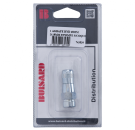 Agrafe hydraulique 48mm standard Umeta sous blister / à l'unité