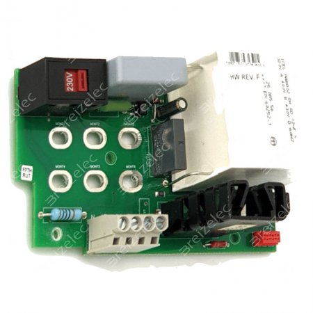 Carte brosse à vache SCB2 (6 trous) adaptable Delaval - B2623 - Carte brosse à vache SCB2 (6 trous) adaptable Delaval