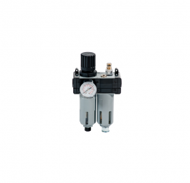 Régulateur de pression + lubrificateur d'air G&O Pro