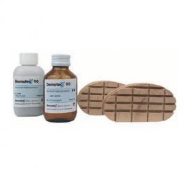 Demotec 90 Kit 2 traitements (liquide+poudre+2 semelles bois)