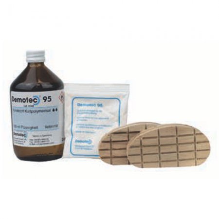 Demotec 95 Kit 14 traitements (liquide+poudre+14 semelles bois) - 15473 - Demotec 95 Kit 14 traitements (liquide+poudre+14 semelles bois)