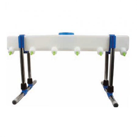 Seau d'ô allaitement multiple linéaire Ba-Feed 9L pour agneaux/chevreaux 6 postes - 15499 - Seau d'ô allaitement multiple linéaire Ba-Feed 9L pour agneaux/chevreaux 6 postes