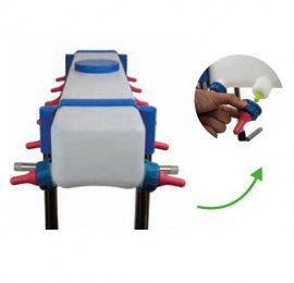 Seau d'ô allaitement multiple linéaire Ba-Feed 9L pour agneaux/chevreaux 12 postes