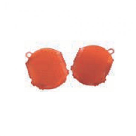 Etrille en caoutchouc style gant double - 15502 - Etrille en caoutchouc style gant double