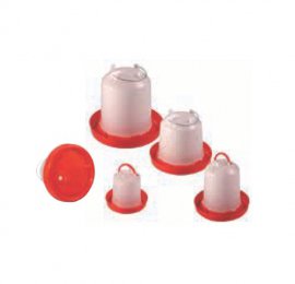 Abreuvoir à siphon plastique pour poulets Iaber Aie avec poignée