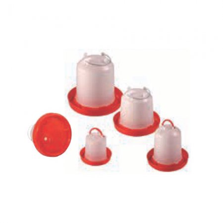 Abreuvoir à siphon plastique pour poulets Iaber Aie avec poignée - 15565 - Abreuvoir à siphon plastique pour poulets Iaber Aie avec poignée 1,5L