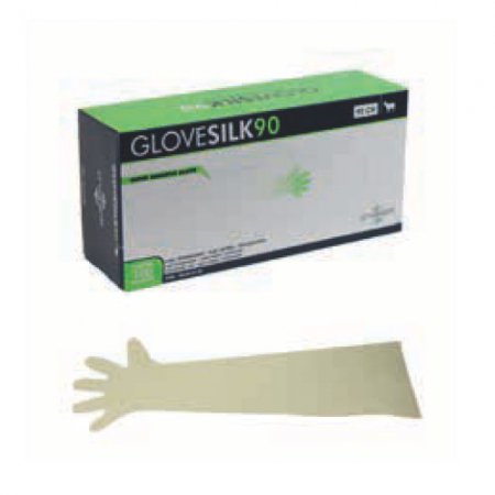 Gant vétérinaire Cryofarm Glovesilk 90cm / Lot de 100 pièces - 15600 - Gant vétérinaire Cryofarm Glovesilk 90cm / Lot de 100 pièces