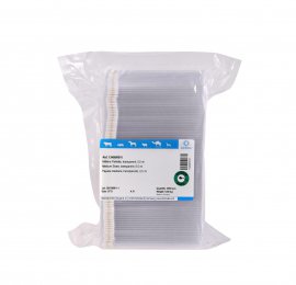 Paillette moyenne transparente minitube 0,5ml / Lot de 2000 pièces