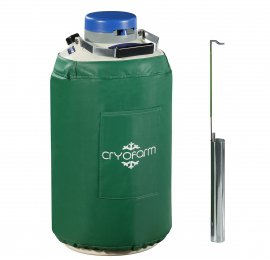 Réservoir pour azote liquide Cryofarm YDS 10A-50 double niveau