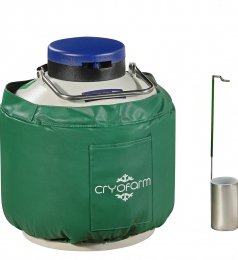 Réservoir pour azote liquide Cryofarm YDS 12-90 niveau simple