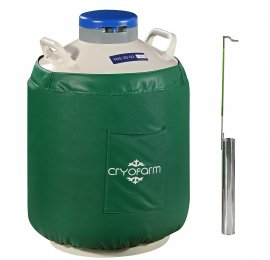 Réservoir pour azote liquide Cryofarm YDS 20-50 double niveau