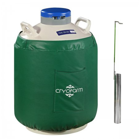 Réservoir pour azote liquide Cryofarm YDS 20-50 double niveau - 15634 - Réservoir pour azote liquide Cryofarm YDS 20-50 double niveau