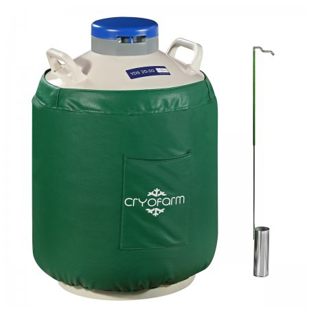 Réservoir pour azote liquide Cryofarm YDS 20-50 niveau simple - 15635 - Réservoir pour azote liquide Cryofarm YDS 20-50 niveau simple