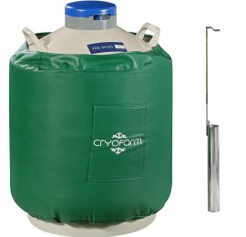 Réservoir pour azote liquide Cryofarm YDS 35-50 double niveau