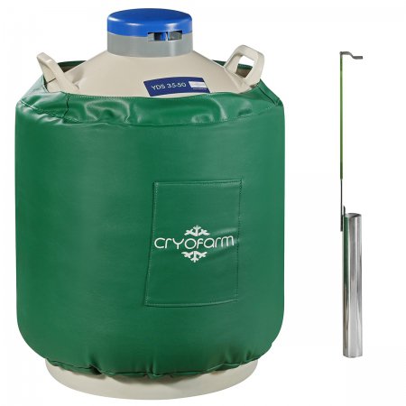 Réservoir pour azote liquide Cryofarm YDS 35-50 double niveau - 15637 - Réservoir pour azote liquide Cryofarm YDS 35-50 double niveau