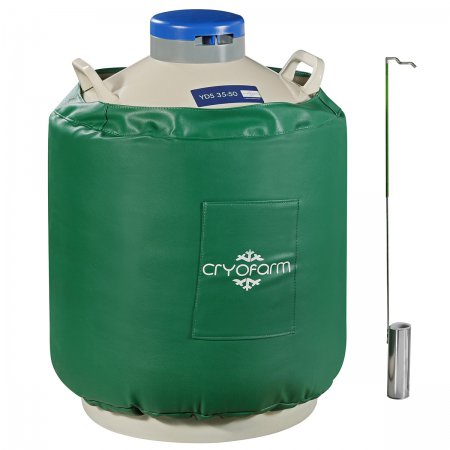 Réservoir pour azote liquide Cryofarm YDS 35-50 niveau simple - 15638 - Réservoir pour azote liquide Cryofarm YDS 35-50 niveau simple
