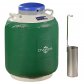 Réservoir pour azote liquide Cryofarm YDS 35-125 double niveau - 15641 - Réservoir pour azote liquide Cryofarm YDS 35-125 double niveau
