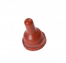 Tétine pour agneaux caoutchouc rouge pour seau 8L / Lot de 6 pièces
