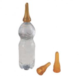 Tétine PET pour agneaux à pression pour bouteille / Lot de 6 pièces