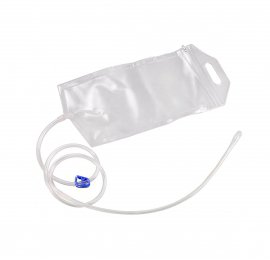 Sac plastique réutilisable pour administration colostrum 2,5L
