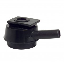 Adaptateur pour pulsateur Delaval sur couvercle inox adaptable Delaval