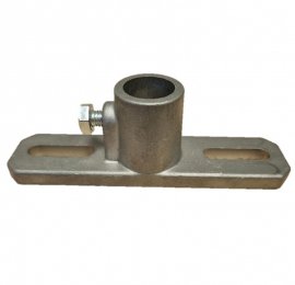 Bride appui mur aluminium 1/2" adaptable Delaval (Corr. 85248101)